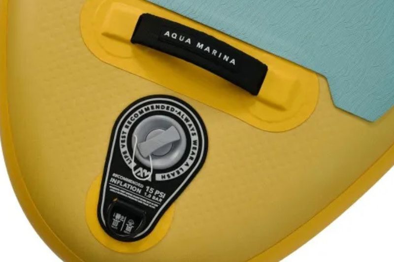 nafukovací paddleboard aqua marina dhyana paddleboardy.cz úchyt